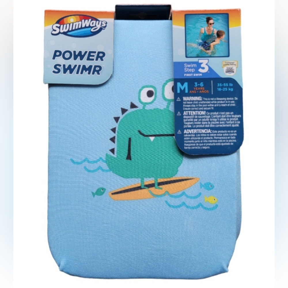 Swimways swim vest step 3